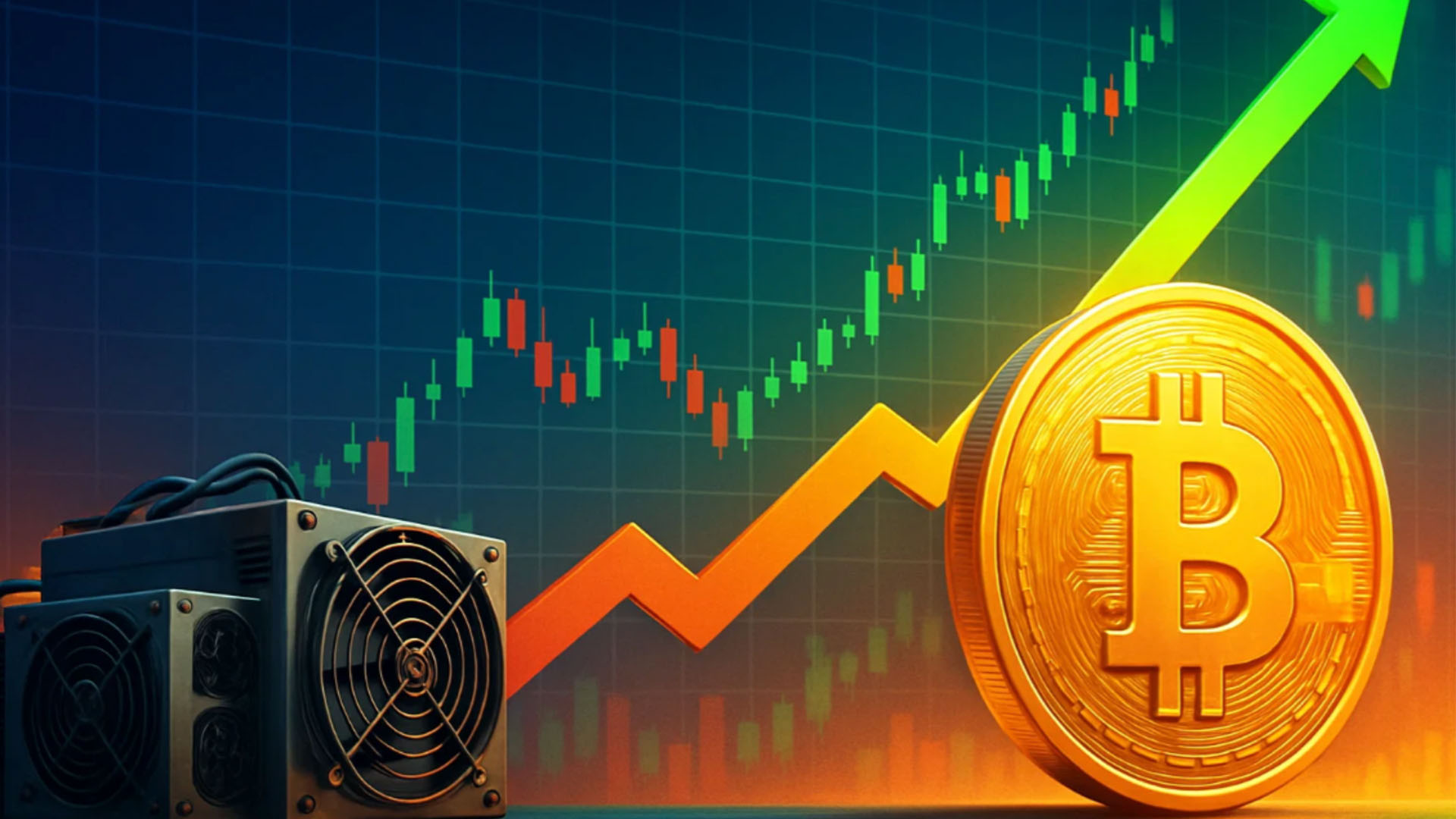 Bitcoin zaznamenal nárůst ziskovosti z těžby.